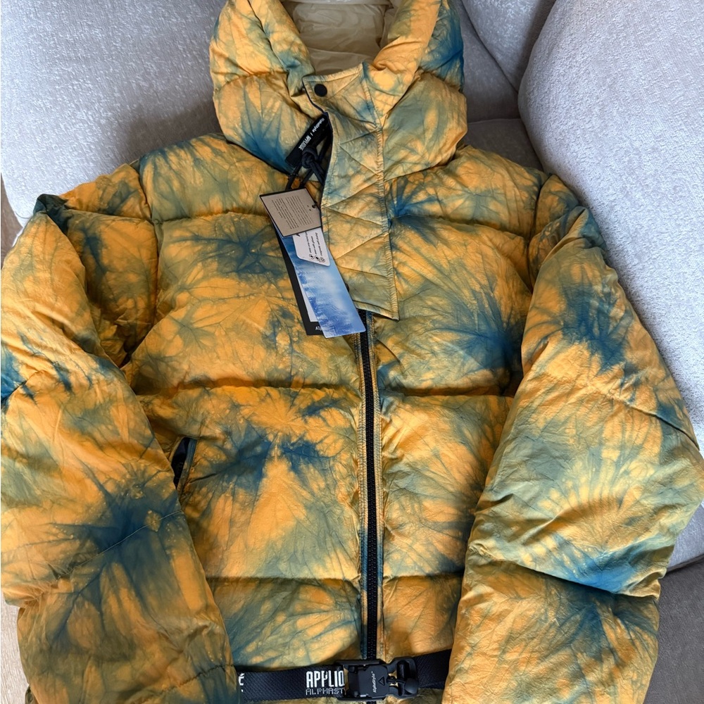 Kids Tie-Dye Puffer Jacket
